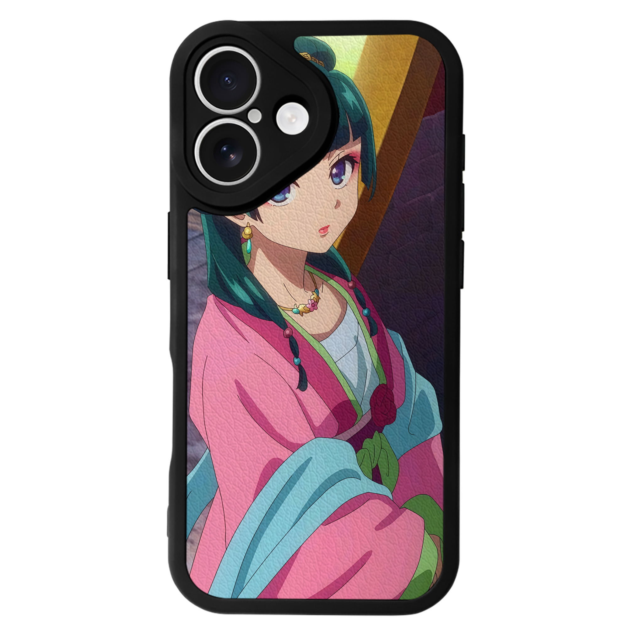 薬屋のひとりごと The Apothecary Diaries 【iPhone 16シリーズ対応】シリコンスマホケース（レザー調） 材質：シリコン
